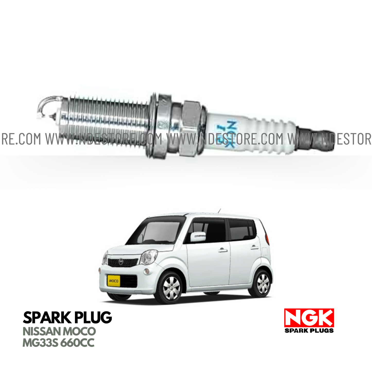 SPARK PLUG NGK LASER IRIDIUM FOR NISSAN MOCO (2011-2024)