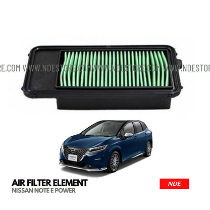 AIR FILTER ELEMENT FOR NISSAN NOTE E POWER (2016-2020) (MADE IN JAPAN) - ndestore.com