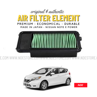 AIR FILTER ELEMENT FOR NISSAN NOTE E POWER (2016-2020) (MADE IN JAPAN)