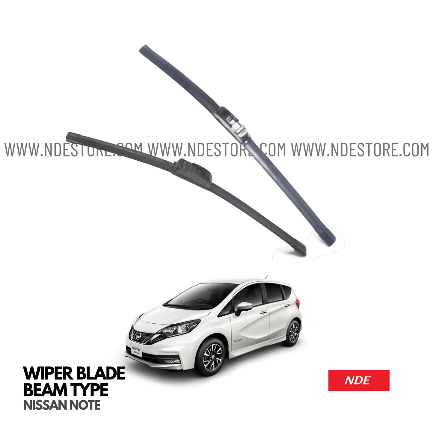 WIPER BLADE PREMIUM TYPE FOR NISSAN NOTE (2005-2012) - ndestore.com