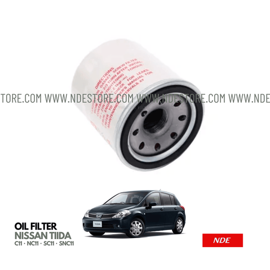 OIL FILTER FOR NISSAN TIIDA 1500CC (2004-2024) - ndestore.com