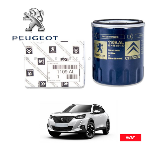 OIL FILTER GENUINE FOR PEUGEOT 2008 (MADE IN FRANCE)