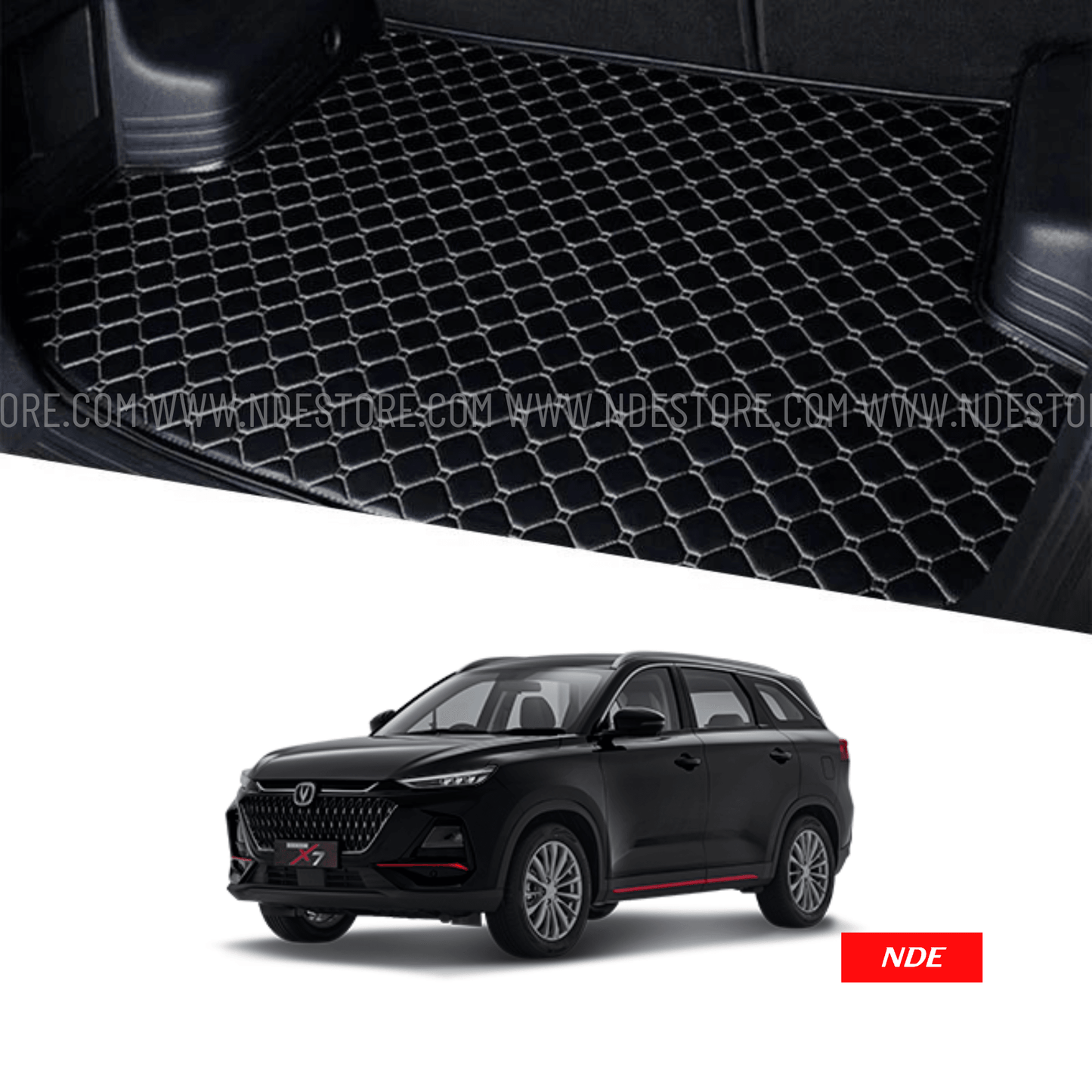 TRUNK FLOOR MAT 7D STYLE FOR CHANGAN OSHAN X7 - ndestore.com