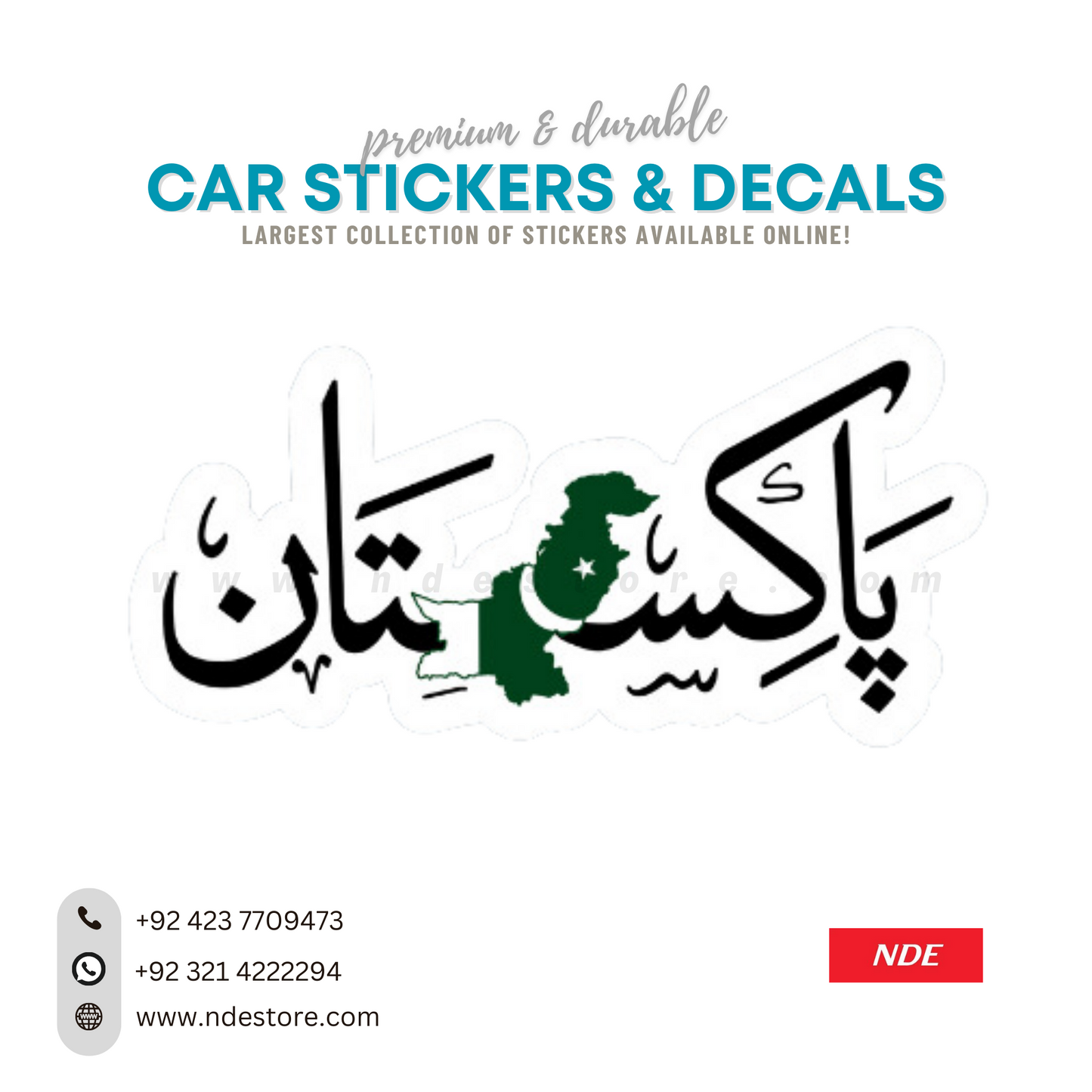 STICKER, PAKISTAN