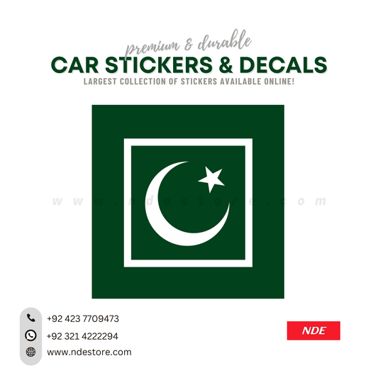 STICKER PAKISTAN FLAG (SKU: 3222) - ndestore.com