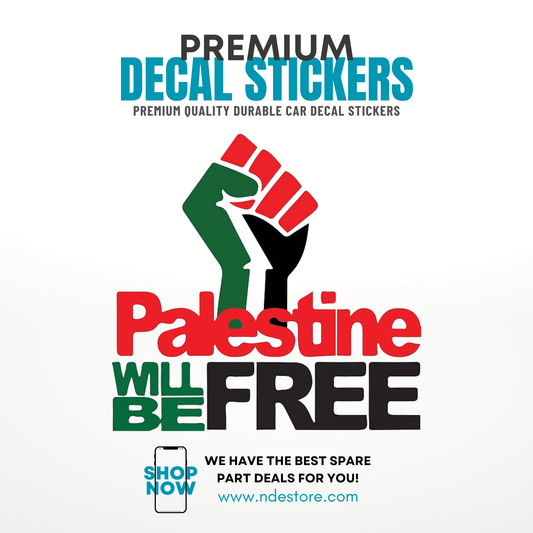 STICKER PALESTINE WILL BE FREE - ndestore.com