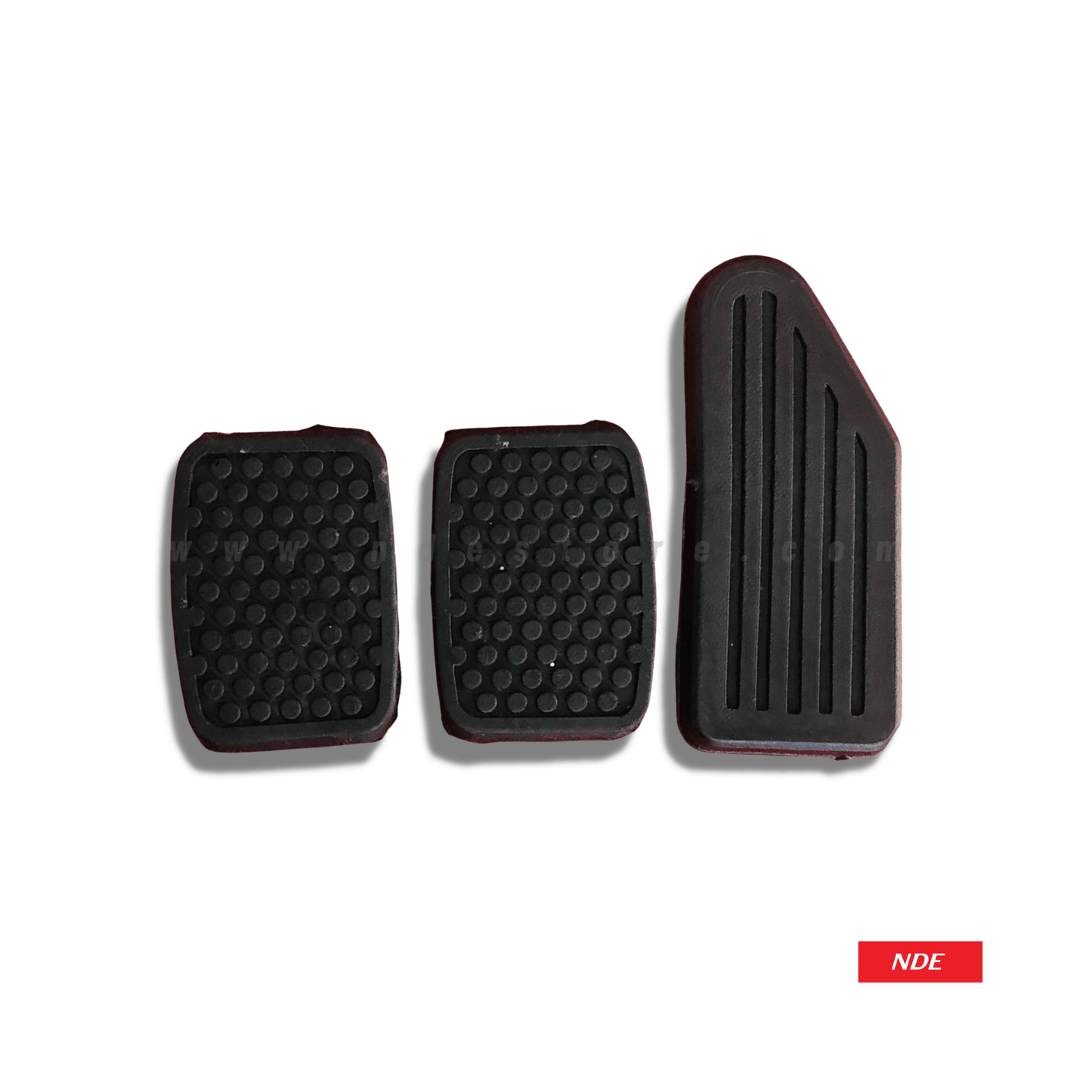 PEDAL RUBBER SET COMPLETE FOR SUZUKI MEHRAN (3 PIECES SET) - ndestore.com