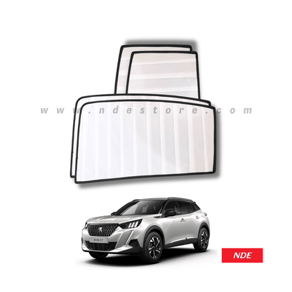 SUN SHADE WHITE WRINKLE FOR PEUGEOT 2008 - ndestore.com