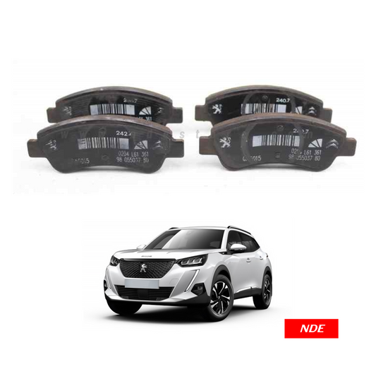 BRAKE, DISC PAD SET FRONT FOR PEUGEOT 2008