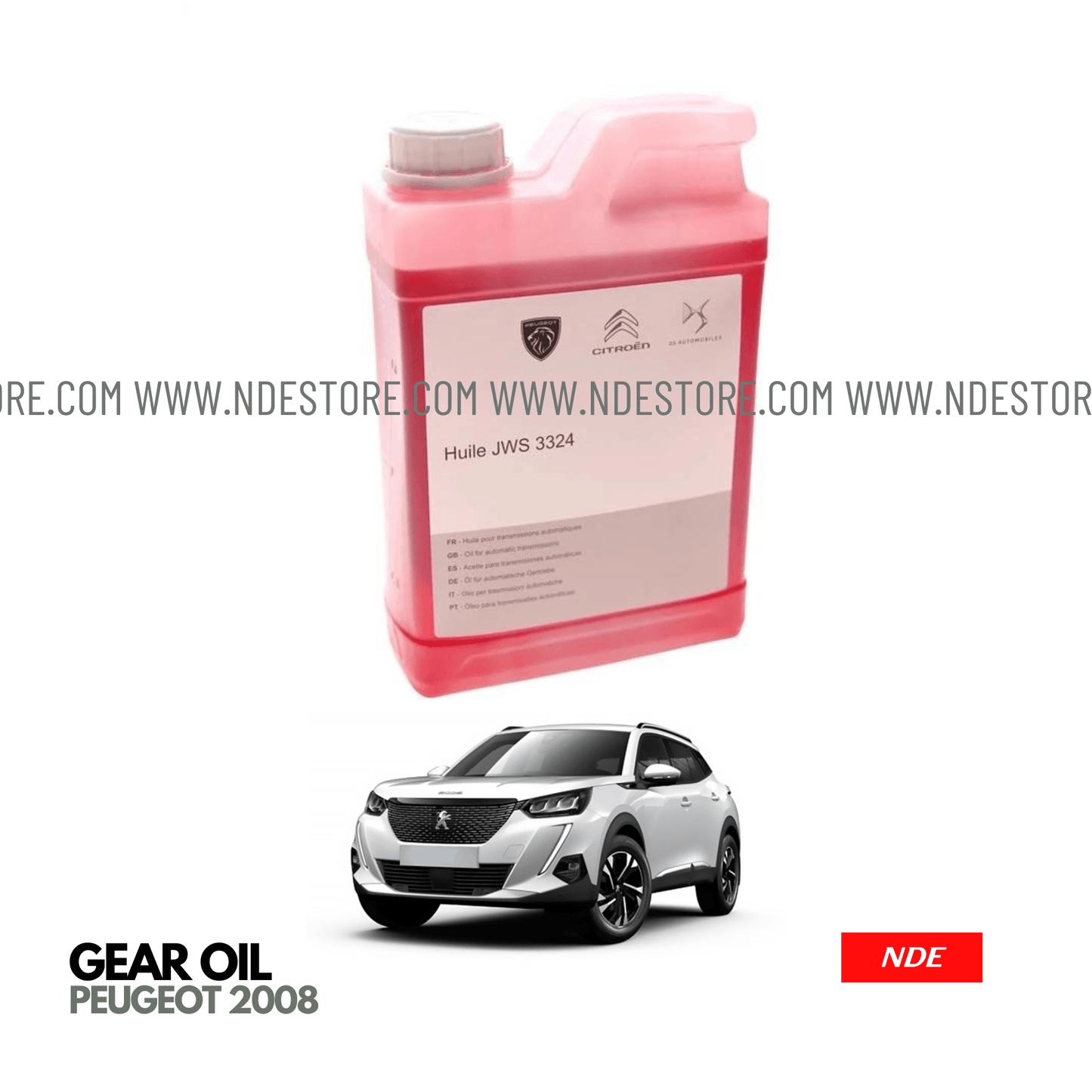 GEAR OIL GENUINE FOR PEUGEOT 2008 2L - ndestore.com