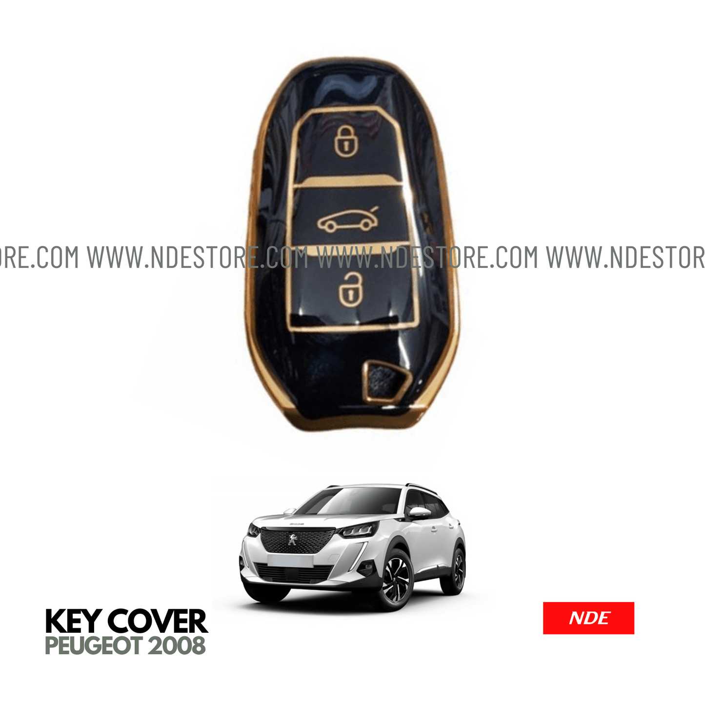 KEY COVER TPU STYLE FOR PEUGEOT 2008 - ndestore.com