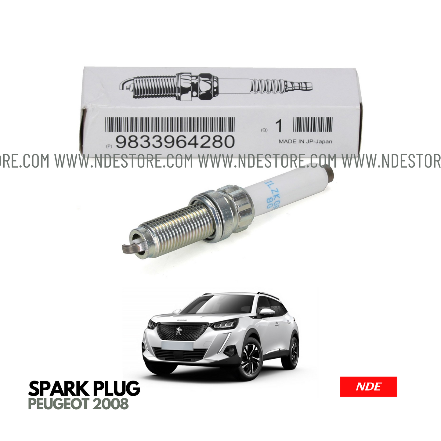 SPARK PLUG IRIDIUM GENUINE FOR PEUGEOT 2008 - ndestore.com