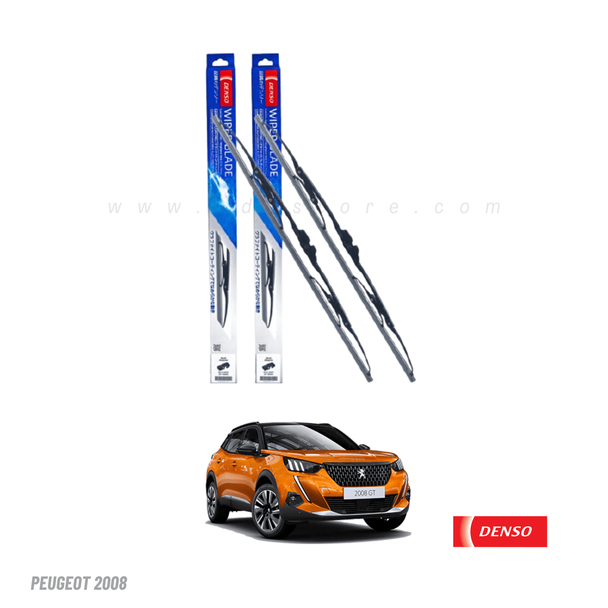 WIPER BLADE DENSO STANDARD TYPE FOR PEUGEOT 2008 - ndestore.com