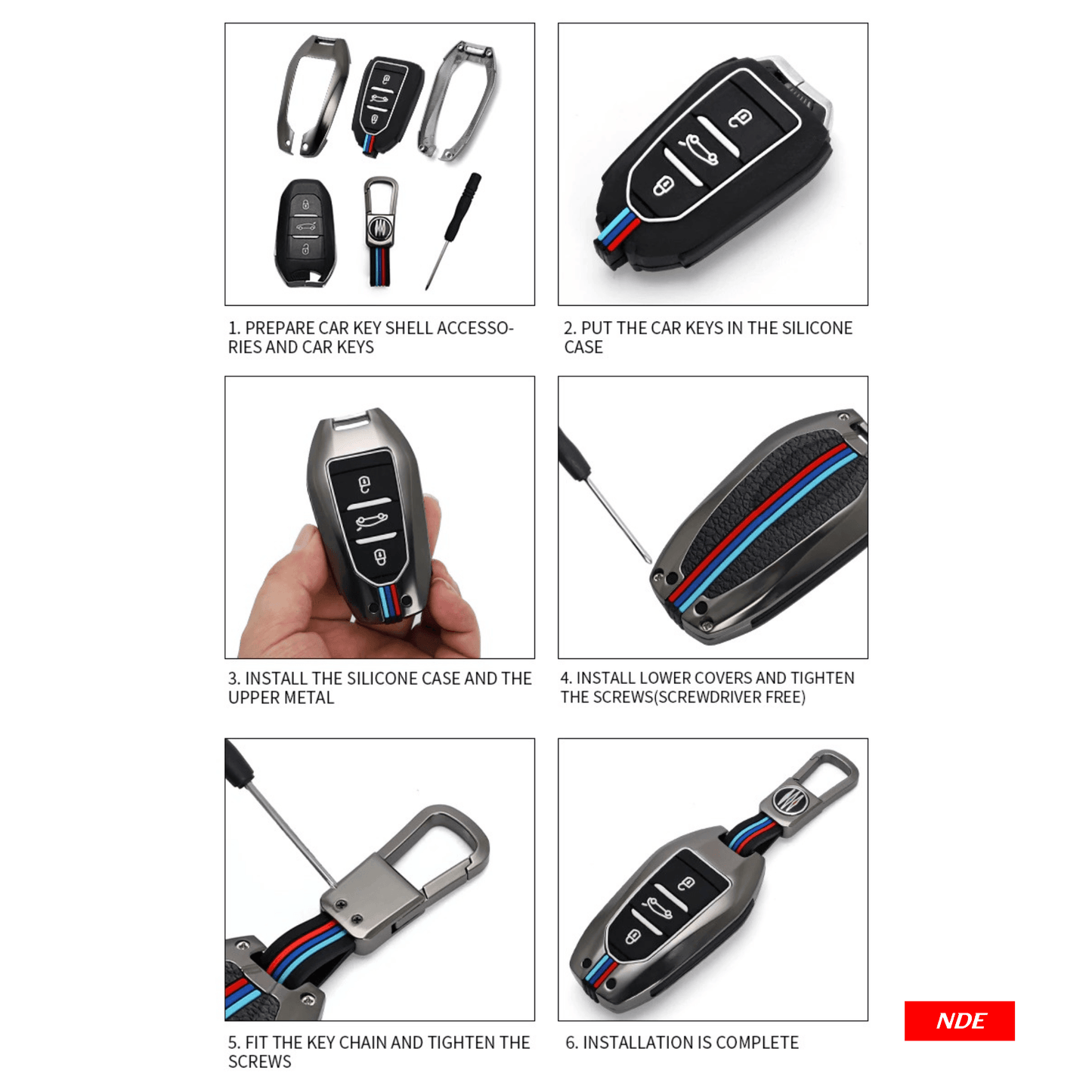 KEY REMOTE COVER METAL PREMIUM QUALITY FOR MG HS - ndestore.com