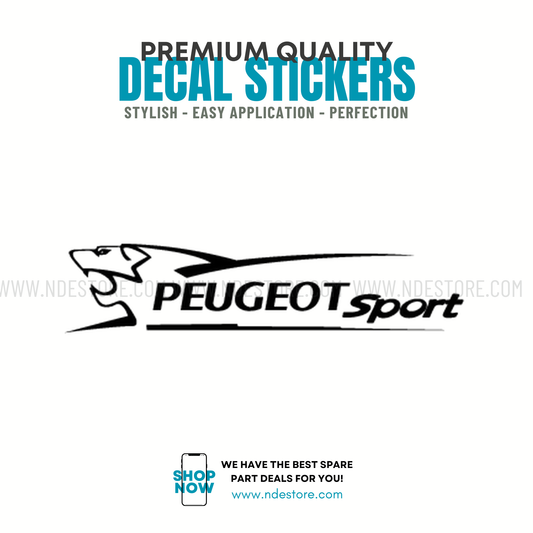 STICKER PEUGEOT SPORTS