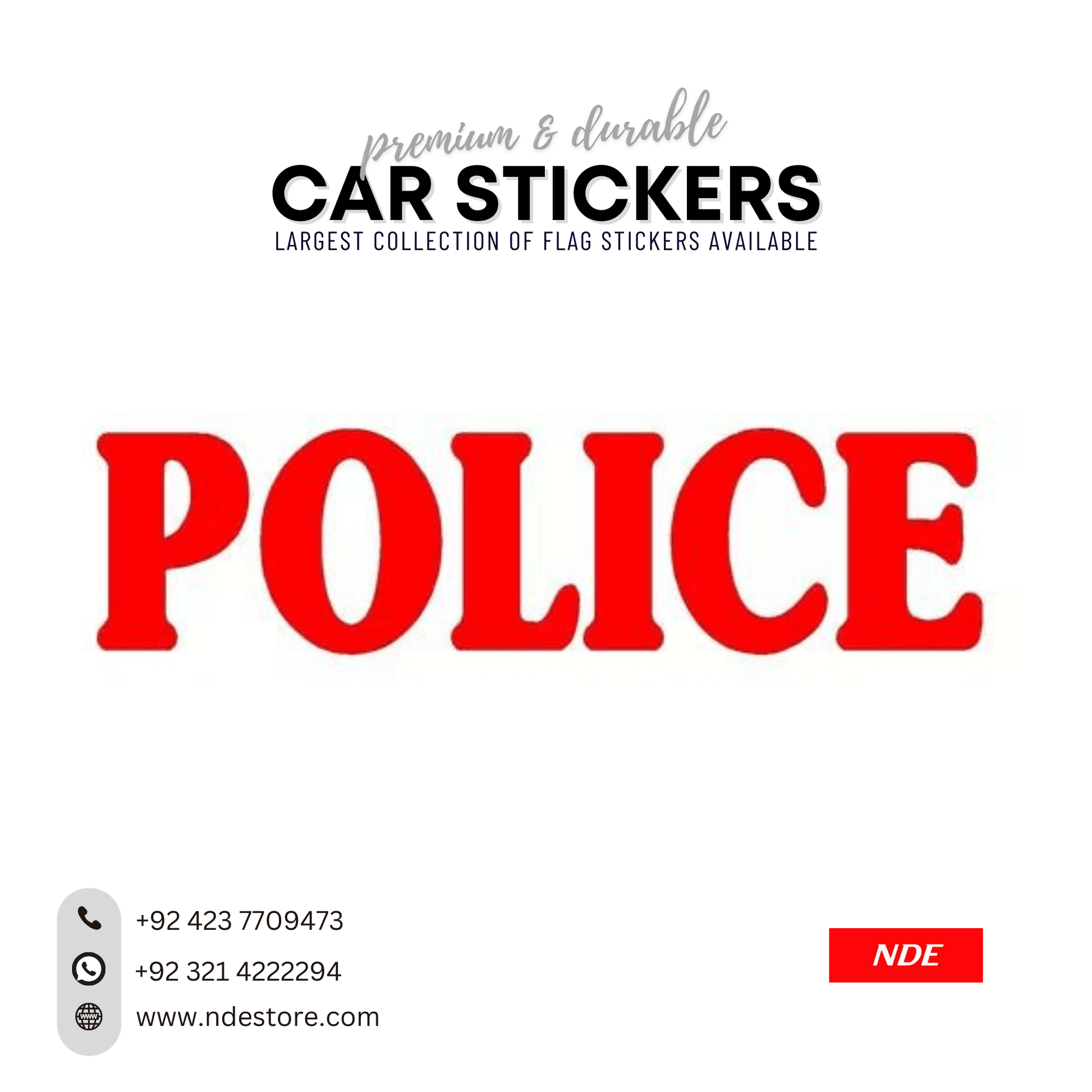 STICKER POLICE - ndestore.com