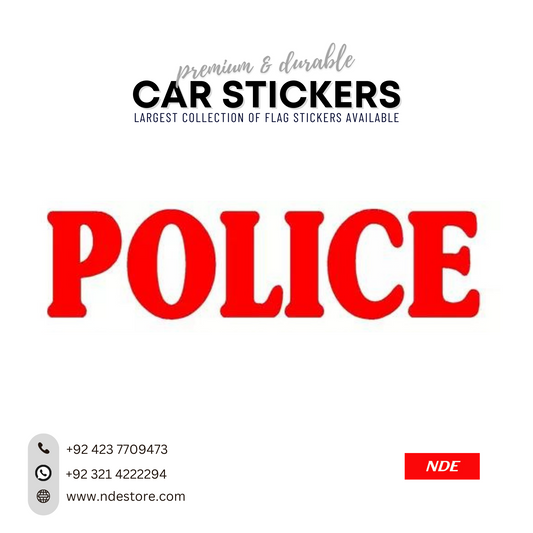 STICKER POLICE