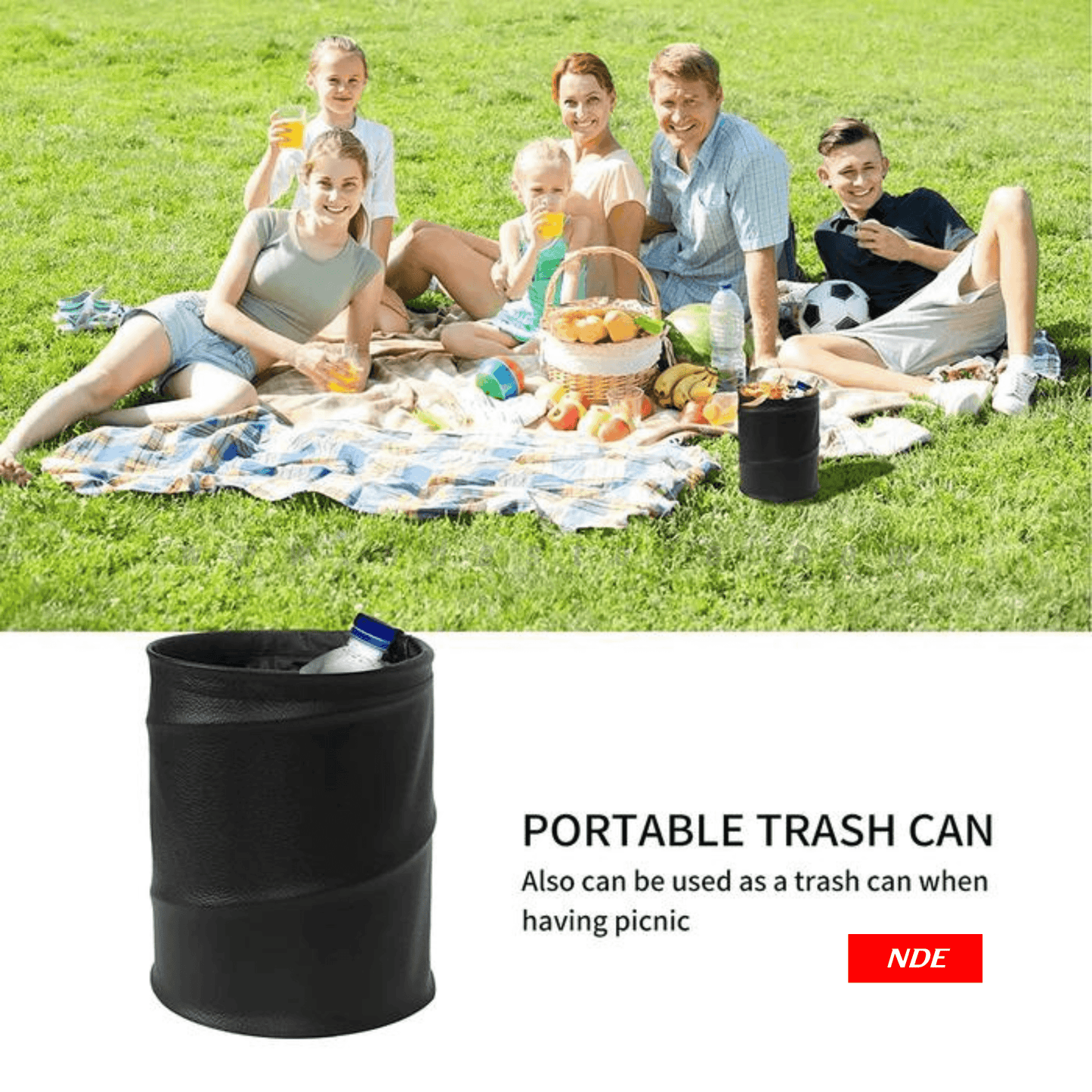 PORTABLE COLLAPSIBLE CAR BIN - ndestore.com