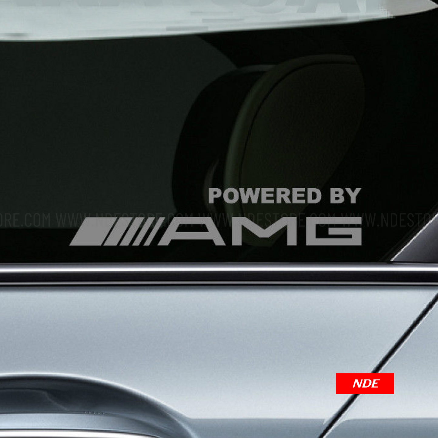 STICKER POWERED BY AMG