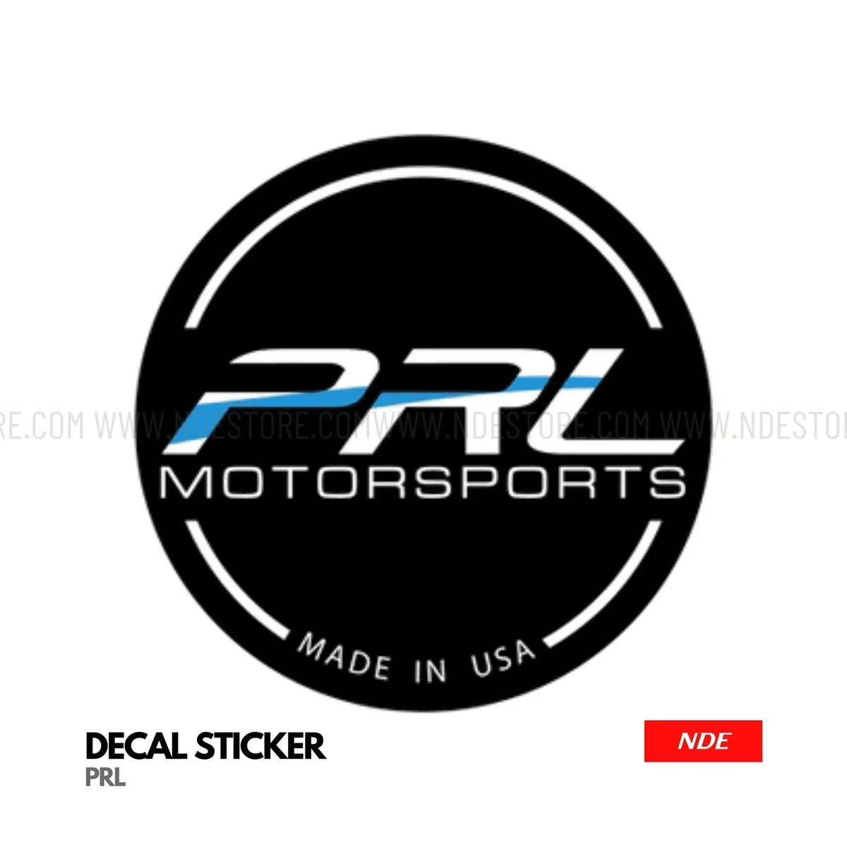 Pk Sticker Racing STICKER PRL MOTORSPORTS MADE IN USA – NDE STORE