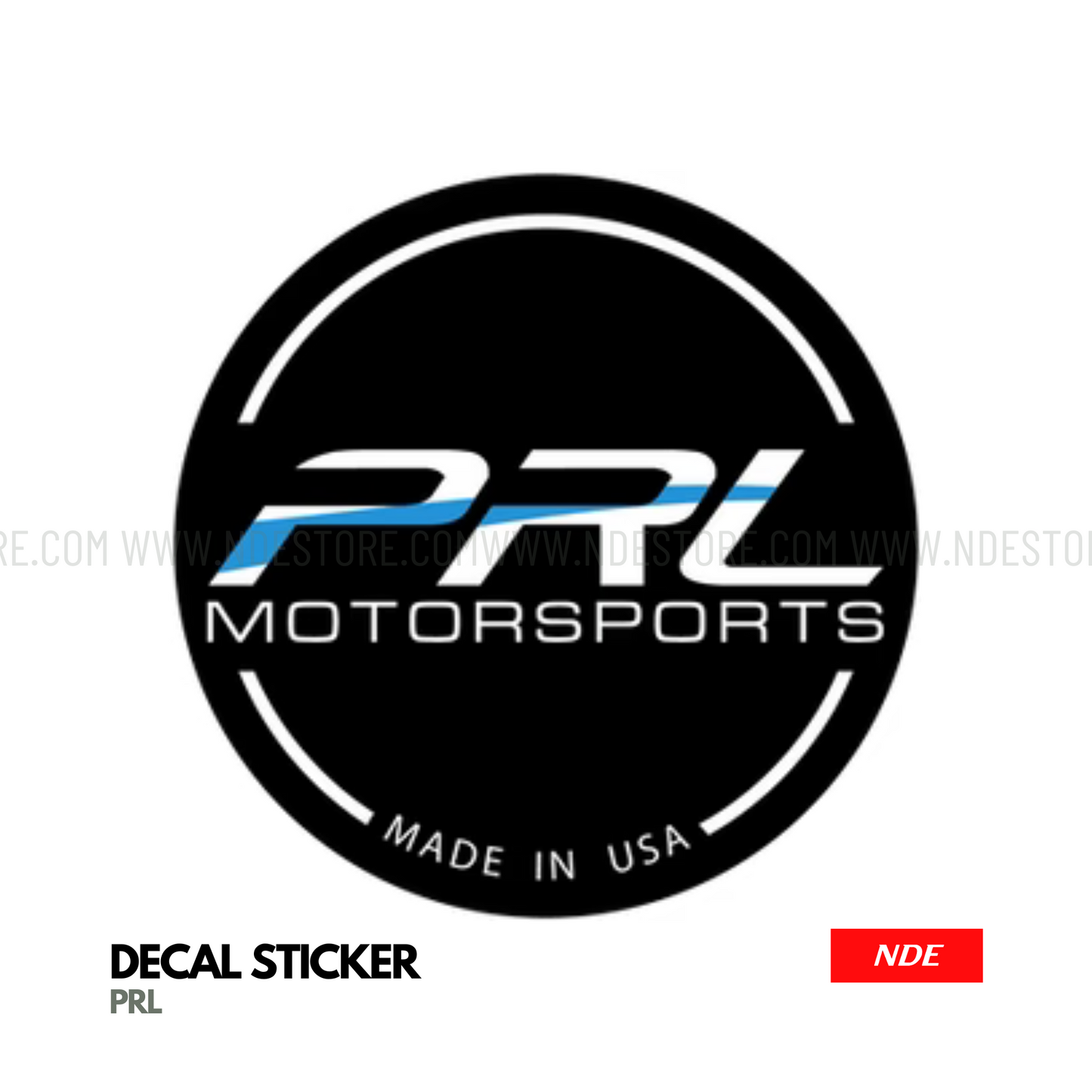 STICKER PRL MOTORSPORTS MADE IN USA