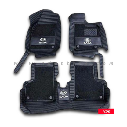 FLOOR MAT 10D STYLE FOR PROTON SAGA