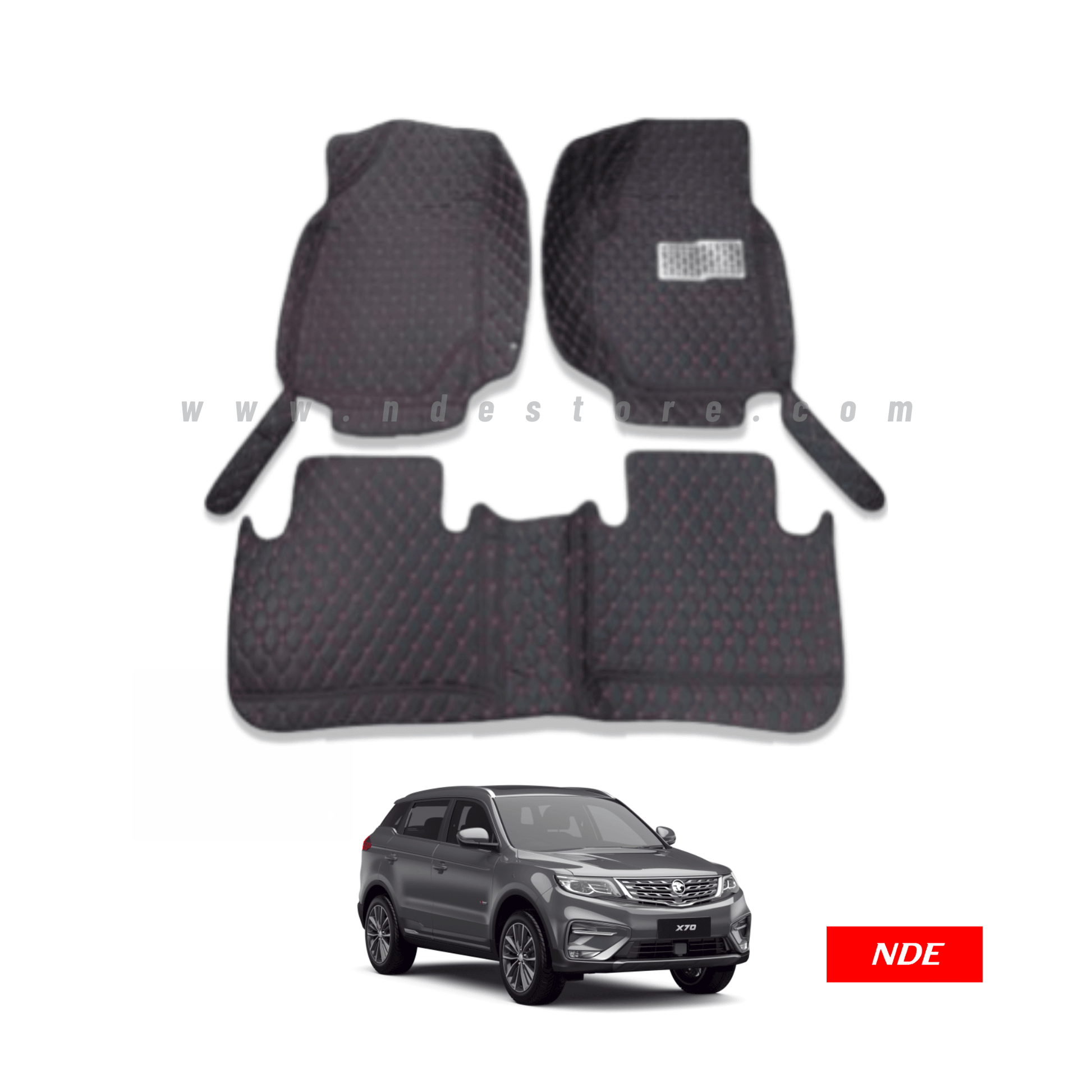 FLOOR MAT 7D STYLE FOR PROTON X70 (CUSTOM FIT) - ndestore.com