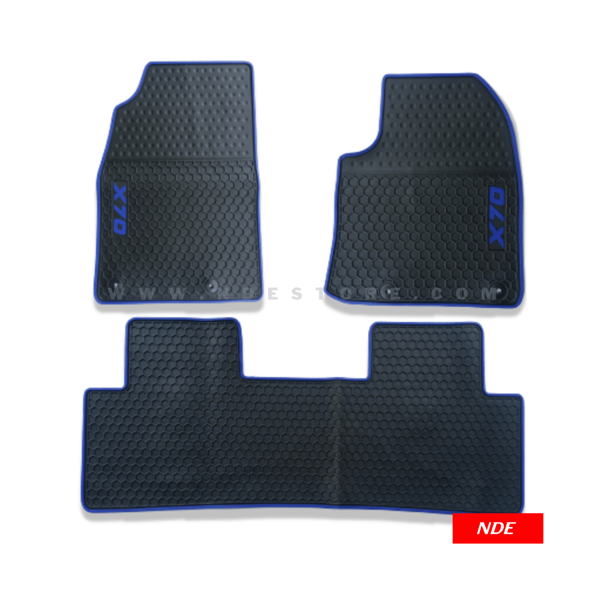 FLOOR MAT RUBBER / LATEX ANTI SLIP FOR PROTON X70 (IMPORTED) - ndestore.com