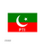 STICKER, PTI FLAG & TEXT (SKU: P3215)