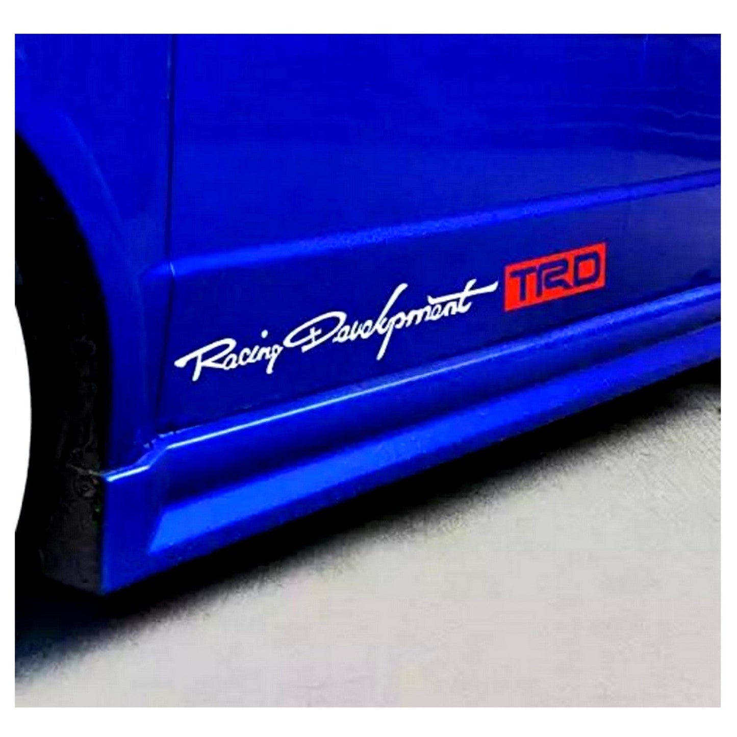 STICKER TRD CAR RACING DEVELOPMENT (UNIVERSAL)