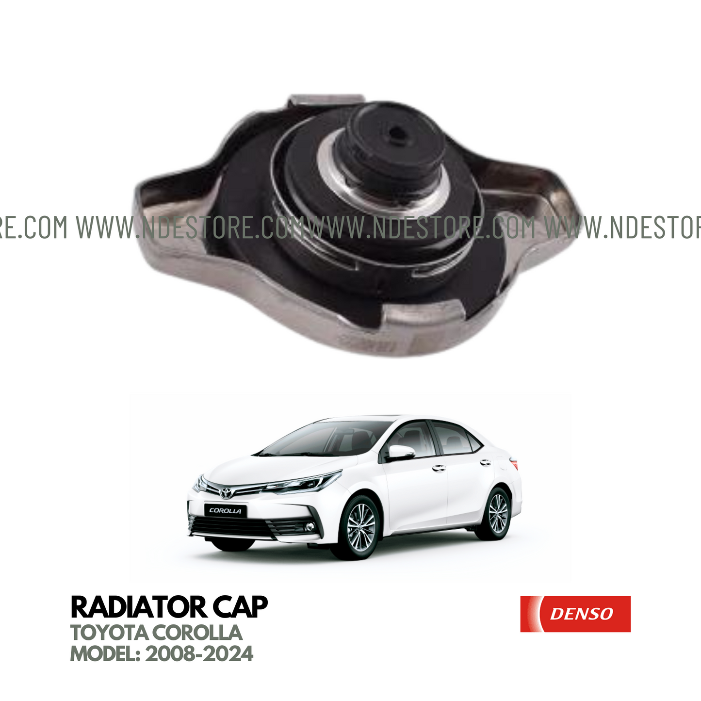 RADIATOR CAP ASSY DENSO FOR TOYOTA COROLLA (ALL MODELS)