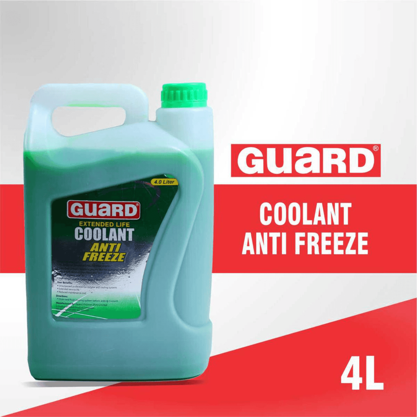 RADIATOR COOLANT, ANTI RUST & ANTI FREEZE GUARD 4 LTR. - ndestore.com