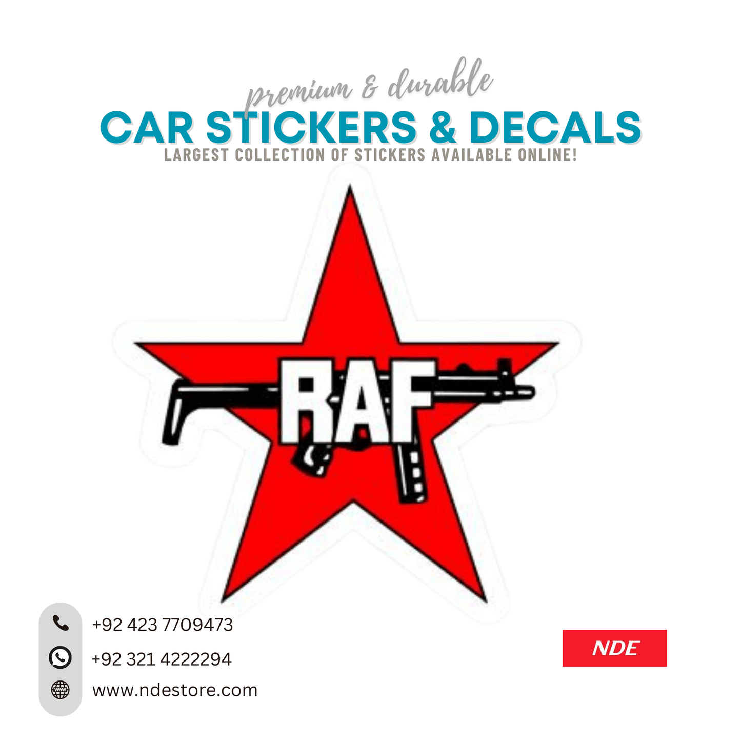 STICKER RAF - ndestore.com