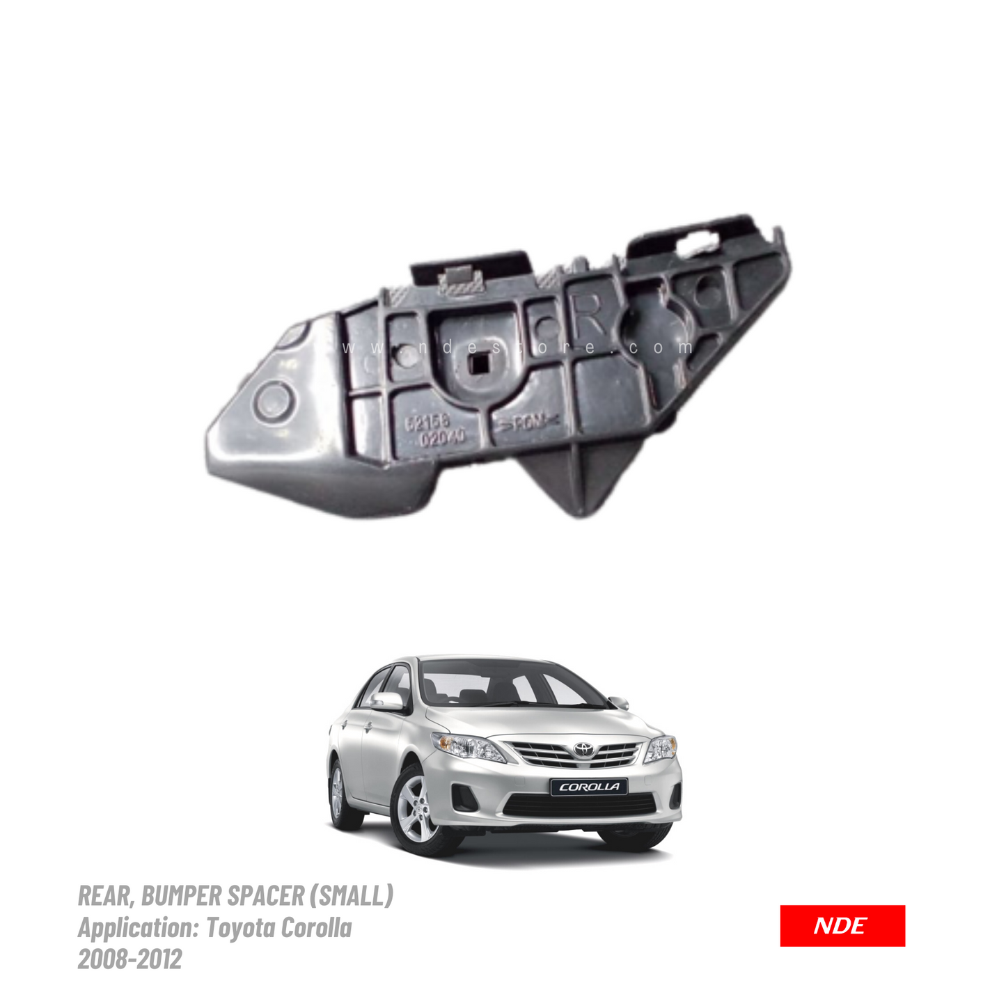 SPACER, BUMPER REAR FOR TOYOTA COROLLA (2008-2020)