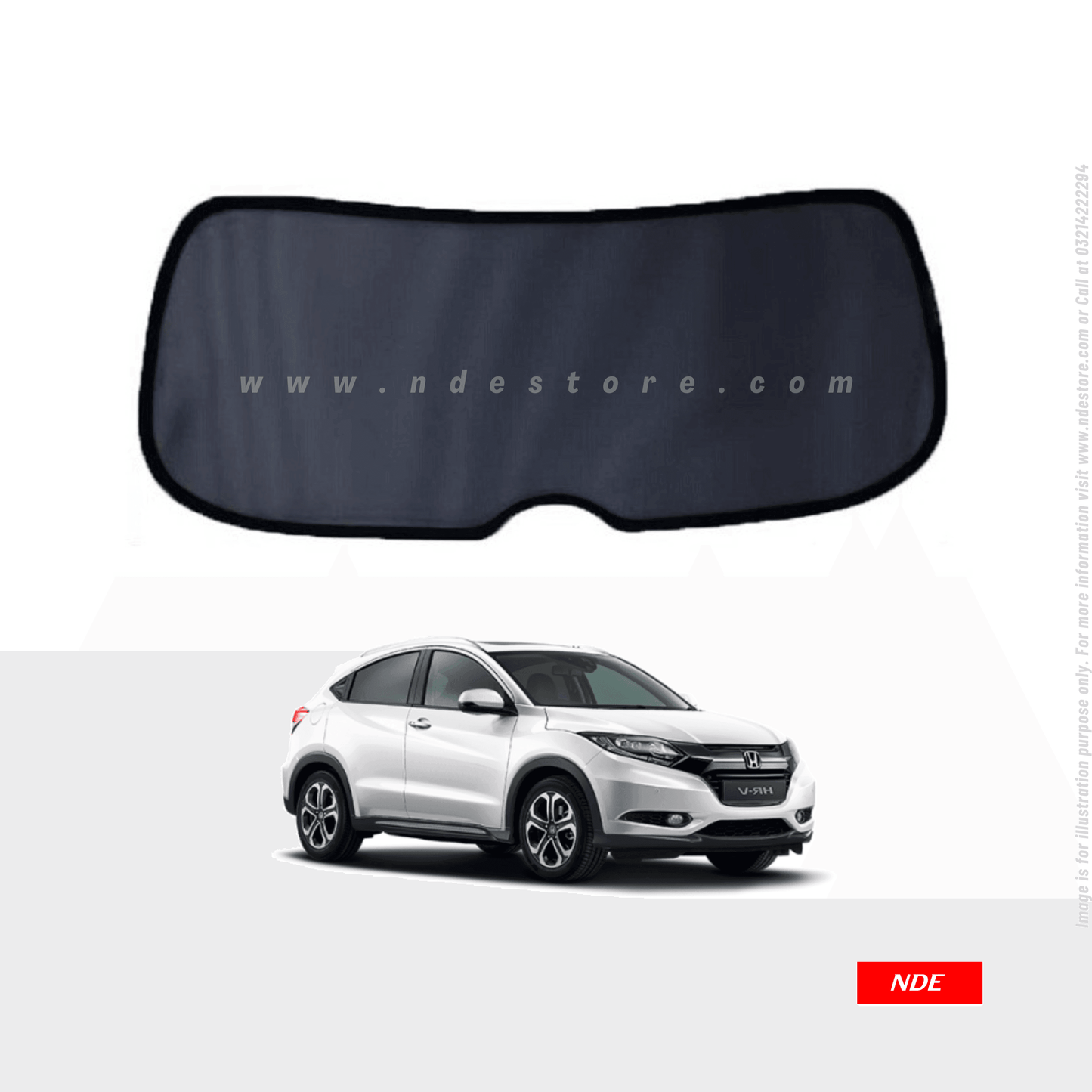 SUN SHADE REAR WINDSHIELD VIEW SCREEN FOR FOR HONDA VEZEL - ndestore.com