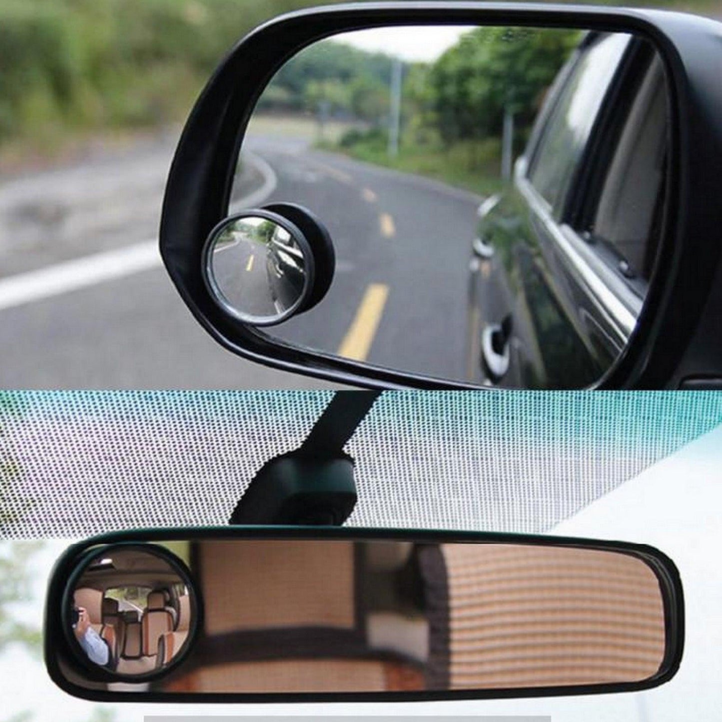 REAR VIEW BLIND SPOT WIDE ANGLE LENS (2 PIECES) - ndestore.com