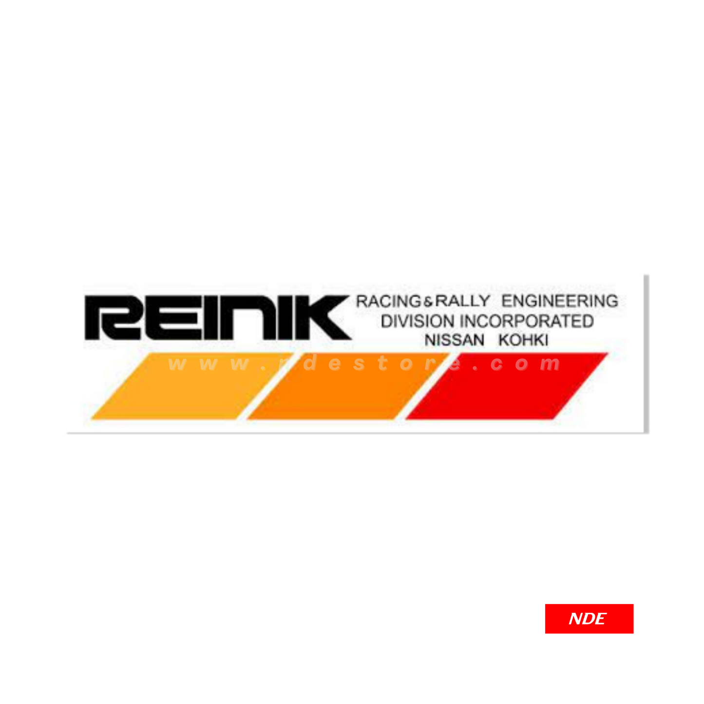 STICKER, REINIK RACING AND RALLY