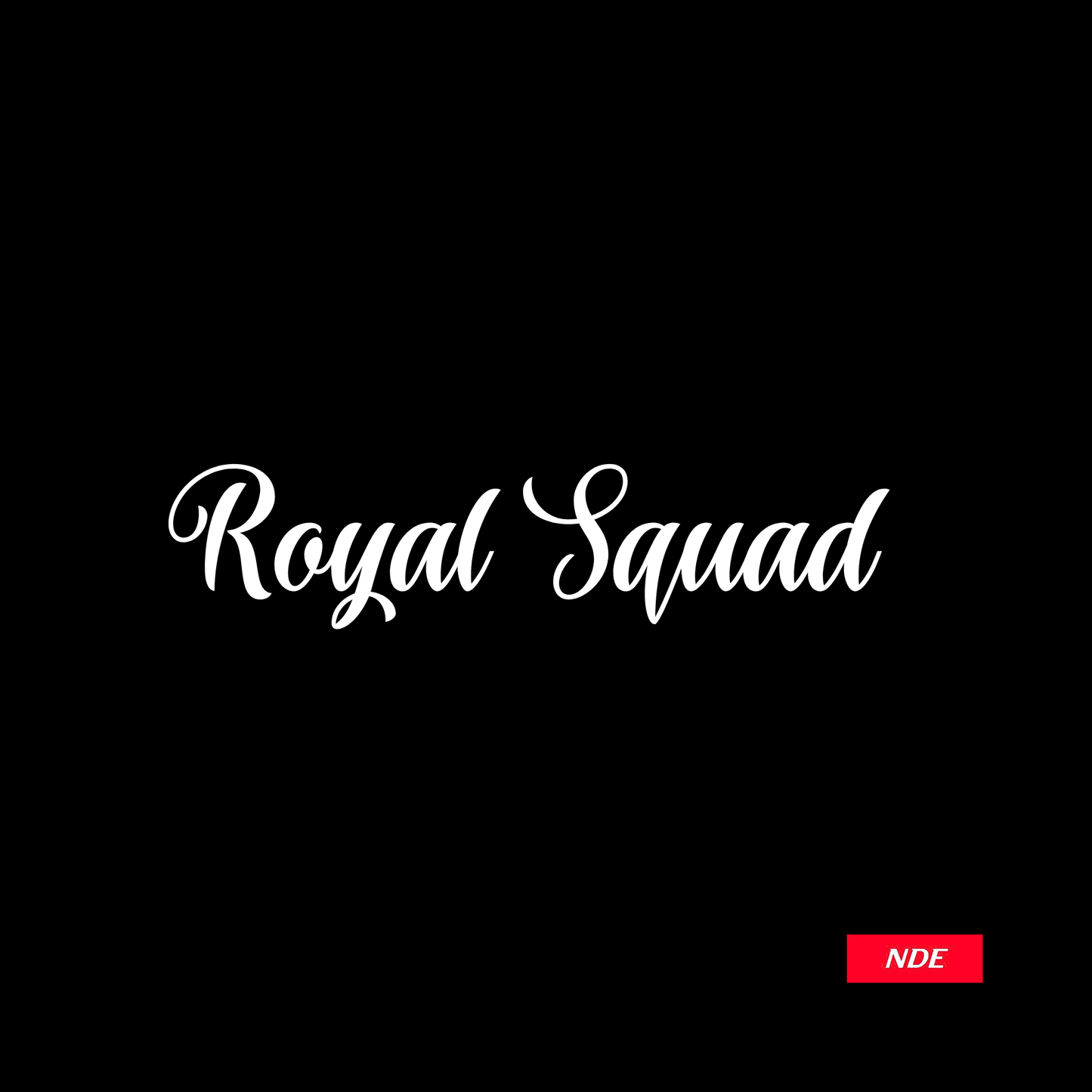 STICKER, ROYAL SQUAD FOR FRONT WINDSHIELD (CUSTOM DESIGN) - ndestore.com