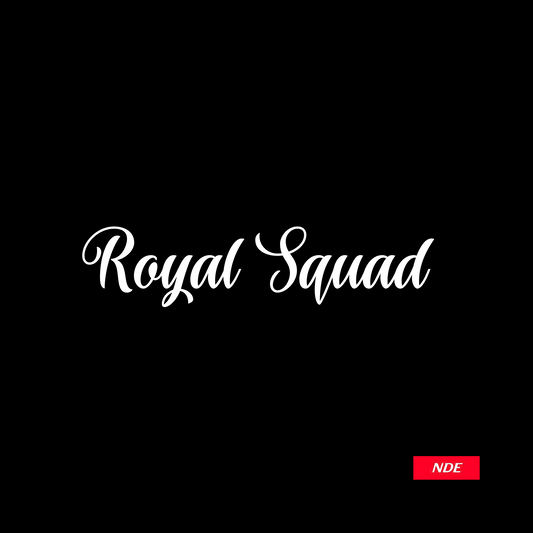 STICKER, ROYAL SQUAD FOR FRONT WINDSHIELD (CUSTOM DESIGN)