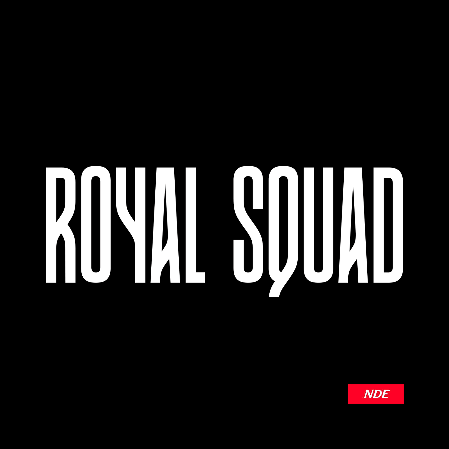 STICKER, ROYAL SQUAD FOR FRONT WINDSHIELD (CUSTOM DESIGN)