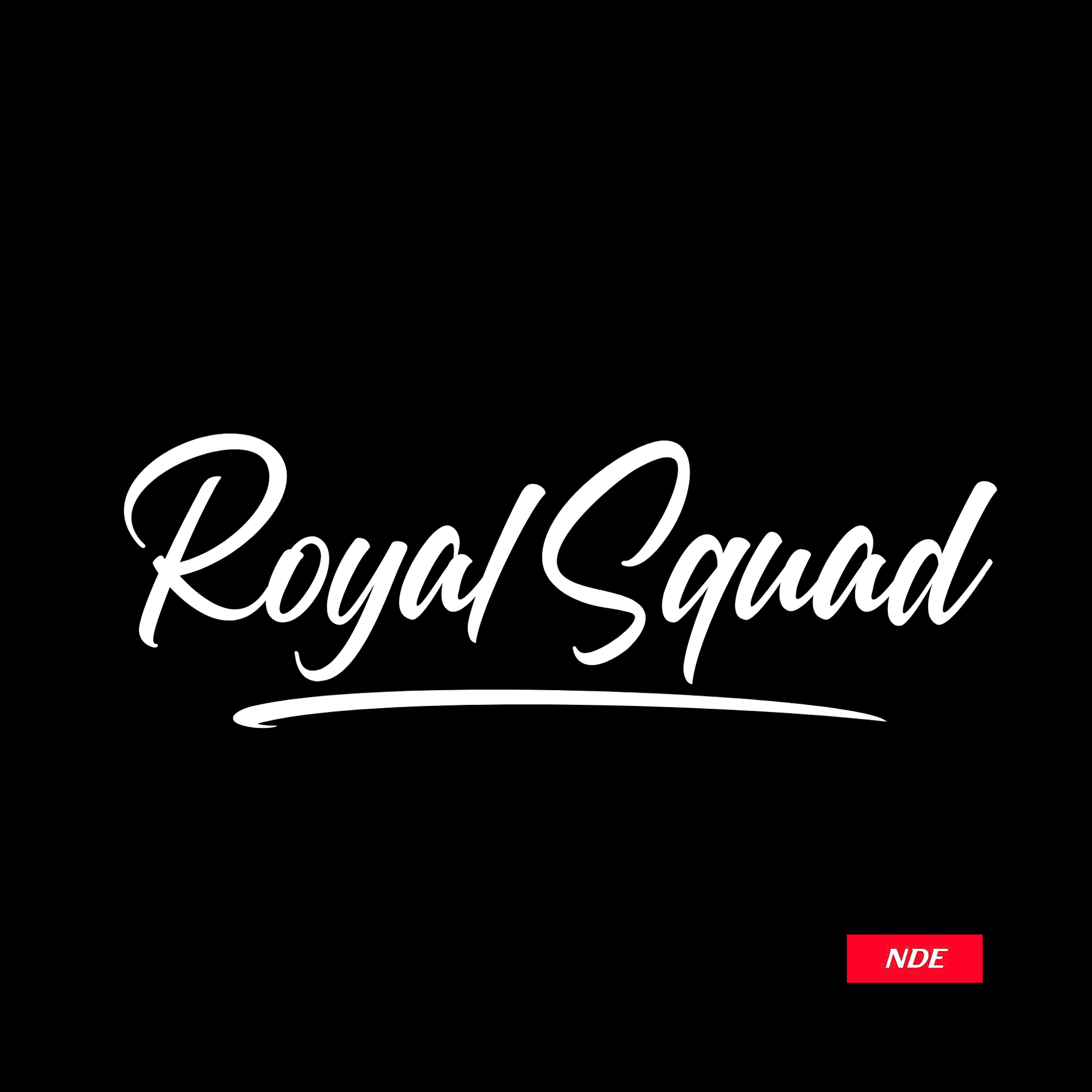 STICKER, ROYAL SQUAD FOR FRONT WINDSHIELD (CUSTOM DESIGN) - ndestore.com