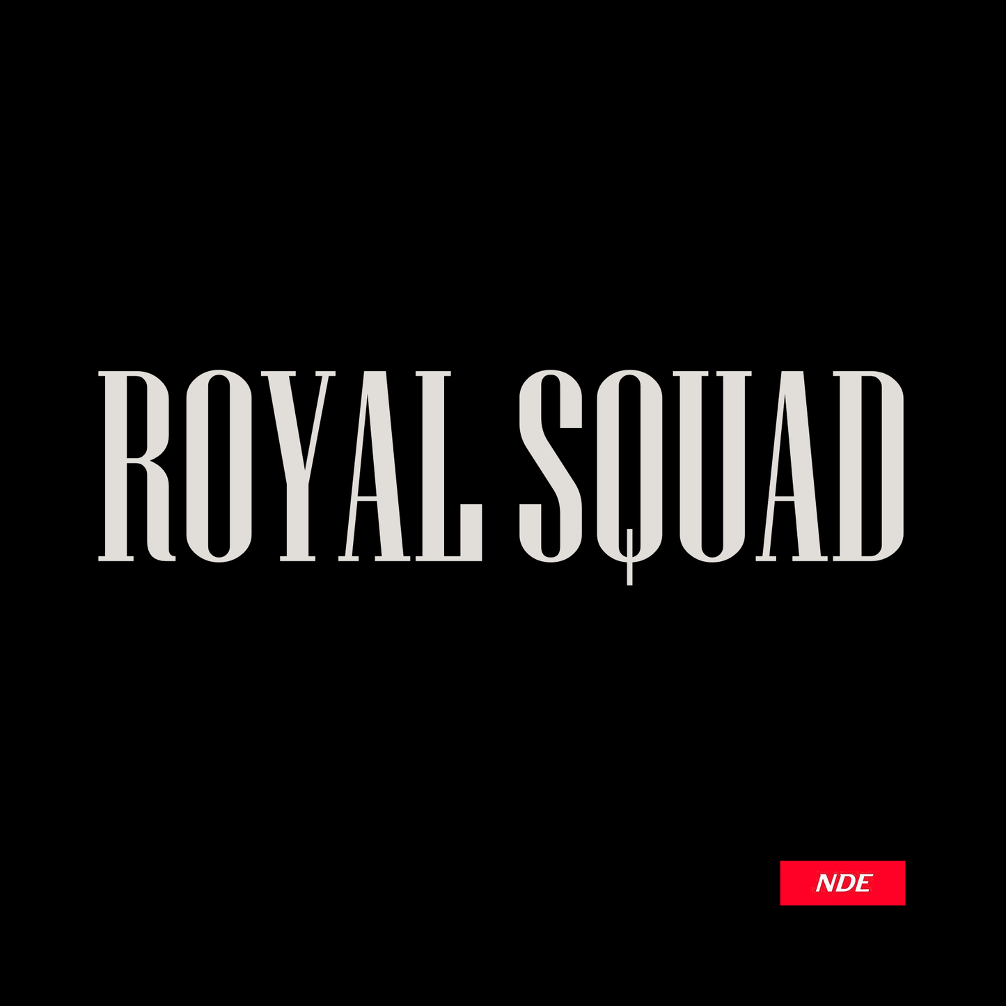 STICKER, ROYAL SQUAD FOR FRONT WINDSHIELD (CUSTOM DESIGN)