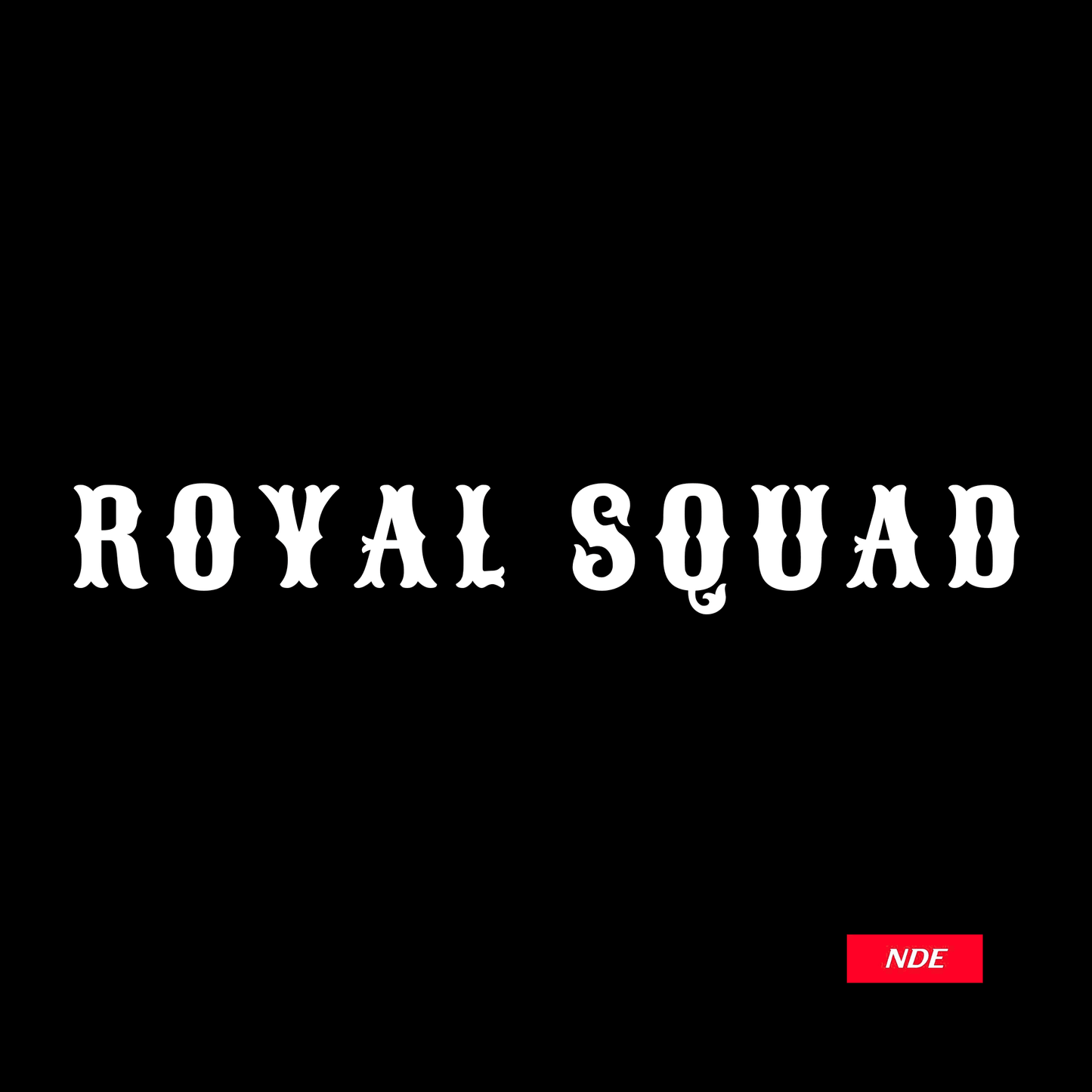 STICKER, ROYAL SQUAD FOR FRONT WINDSHIELD (CUSTOM DESIGN) - ndestore.com