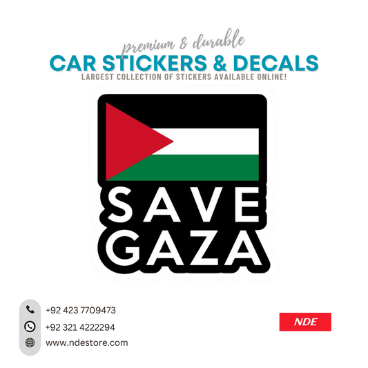 STICKER SAVE GAZA PALESTINE