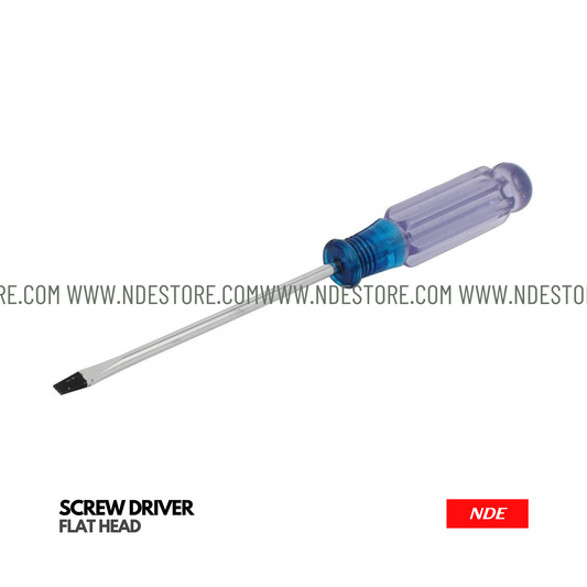 SCREW DRIVER FLAT HEAD