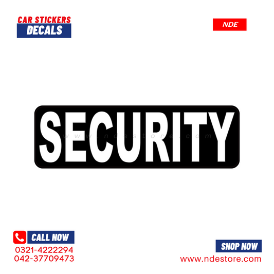 STICKER, SECURITY SKU 4002