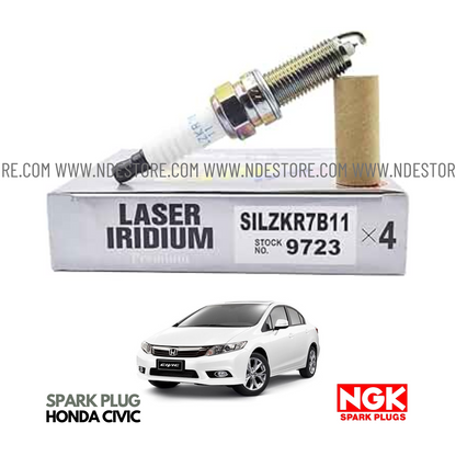 SPARK PLUG IRIDIUM NGK FOR HONDA CIVIC (2012-2016)