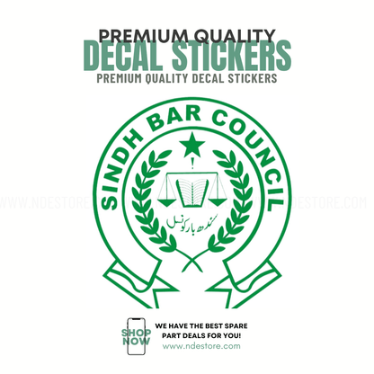 STICKER SINDH BAR COUNCIL