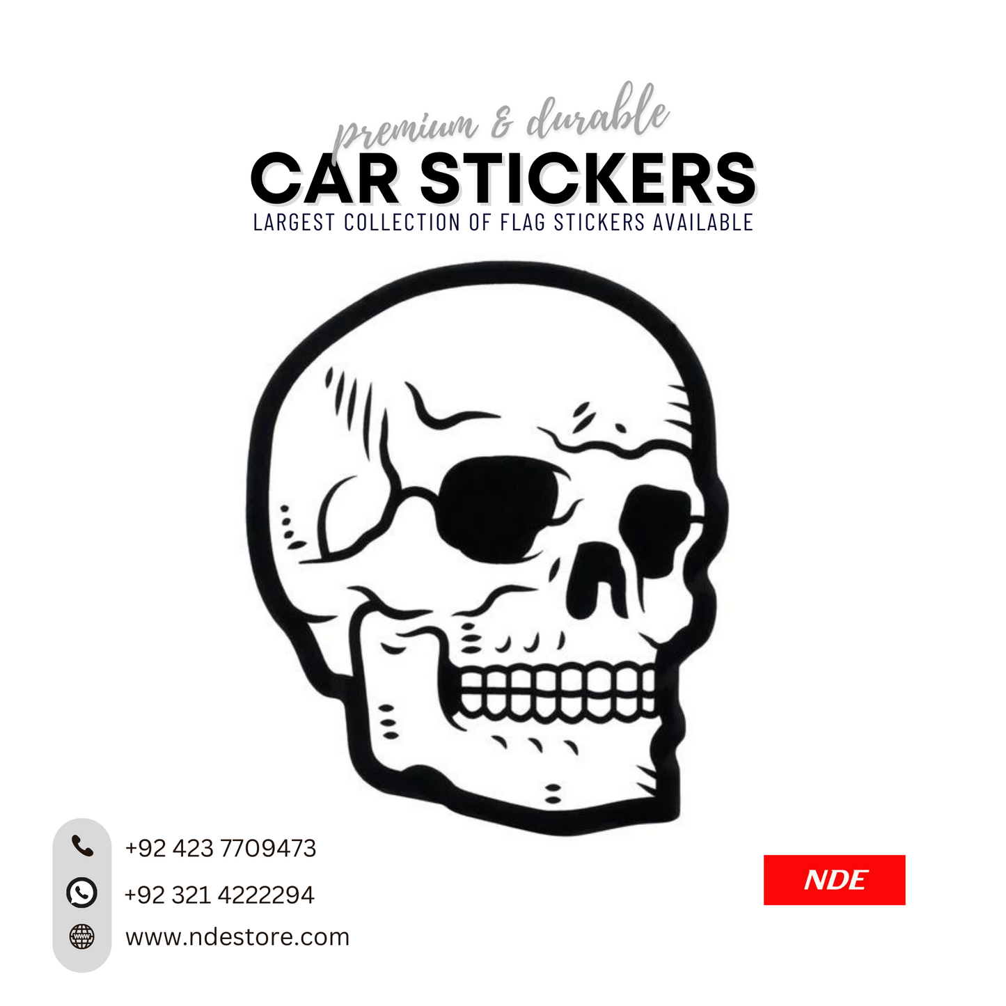 STICKER SKULL (SK003)