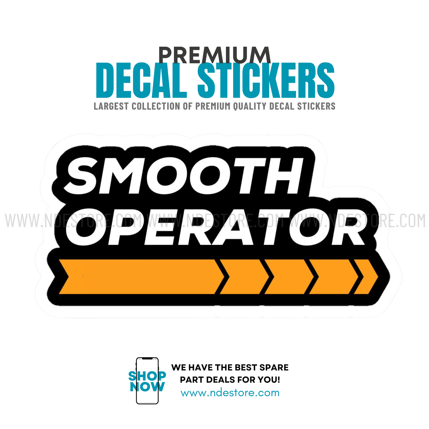 STICKER SMOOTH OPERATOR - ndestore.com